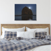 Toile Ciels au-dessus de Haystack Rock | Cannon Beach, O (Insitu(Chambre))