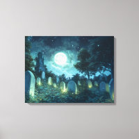 Cimetière éffrayant enchanté