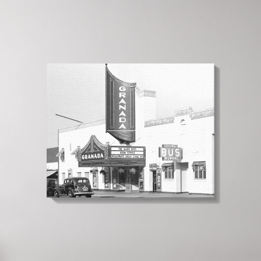Toile Cinéma Granada, 1938 (Recto)