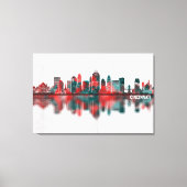 Toile Cinnati Ohio Skyline (Recto)