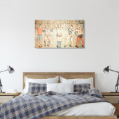 Toile Cinq clowns célèbres attachés aux sables (Insitu(Chambre))