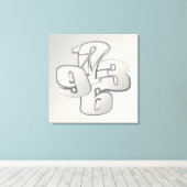 Toile Cinq minutes de retour (Insitu (Plancher de Bois))