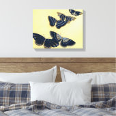 Toile Cinq papillons Vintages (Insitu(Chambre))