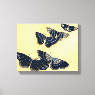 Toile Cinq papillons Vintages