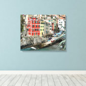 Toile Cinque Terre, Italie (Insitu (Plancher de Bois))