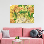 Toile Cinquième carte du royaume oublié (Insitu(Salon))