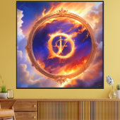 Toile Cipher Éternel - Flamme, Alliance, Mystère (Insitu(Salon))