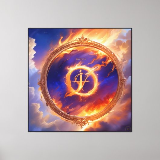 Toile Cipher Éternel - Flamme, Alliance, Mystère (Recto)