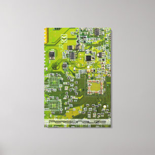 Toile Circuit imprimé circuit imprimé circuit vert circu