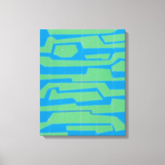 Toile Circuit V moderne (Recto)