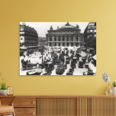 Toile Circulation devant l'Opéra de Paris (Insitu(Salon))