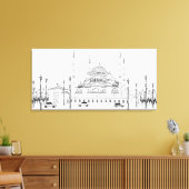 Toile Circulation par mosquée (Insitu(Salon))