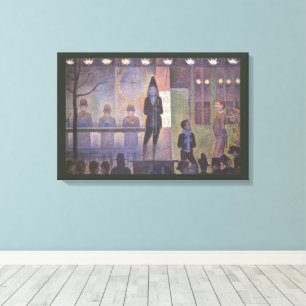 Toile Cirque forain par Georges Seurat, Art ancien