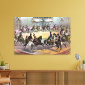 Toile Cirque Grand Finale, Cirque 1872. (Insitu(Salon))