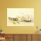 Toile Citadel of Sidon, avril 28th 1839, plate 76 from V (Insitu(Salon))