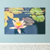 Toile Citation Bouddha (Insitu (Plancher de Bois))