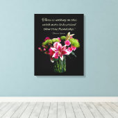 Toile Citation d'amitié de Bouquet Stargazer (Insitu (Plancher de Bois))