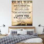 Toile Citation D'Amour Pour La Femme | Meilleur et parfa (Insitu(Chambre))