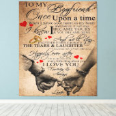 Toile Citation d'amour pour petit ami | Jovely Quotes Ca (Insitu (Plancher de Bois))
