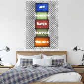 Toile Citation d'art numérotée et signée 2 (Insitu(Chambre))