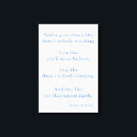 Toile Citation d'art personnalisée - William W Purkey<br><div class="desc">Citation d'art en toile personnalisée William W Purkey Imprimer</div>