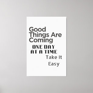 Toile citation d'art positive