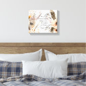 Toile Citation de foi botanique (Insitu(Chambre))