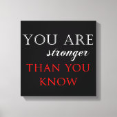 Toile Citation de force d'inspiration (Recto)