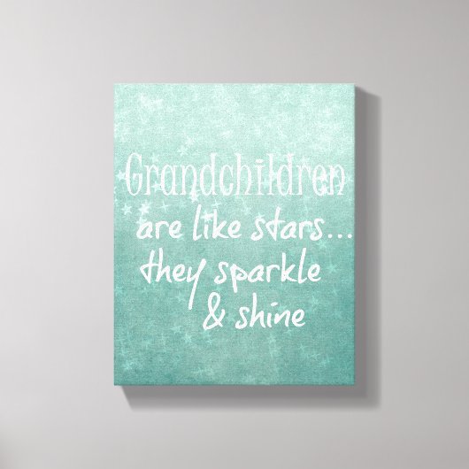 Toile Citation de Grandchildren Stars (Recto)