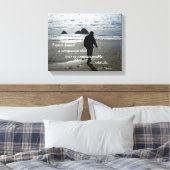 Toile Citation de H.D. Thoreau sur la solitude (Insitu(Chambre))