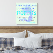 Toile Citation de sirène (Insitu(Chambre))