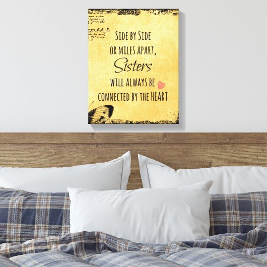 Toile Citation de soeur (Insitu(Chambre))