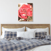 Toile Citation de vie inspirationnelle sur le risque (Insitu(Chambre))