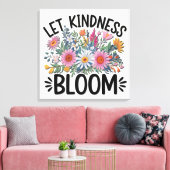 Toile Citation/Discours/Fleurs Inspirationnels (Insitu(Salon))