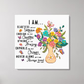 Toile Citation/Discours/libellule inspirationnelle (Recto)
