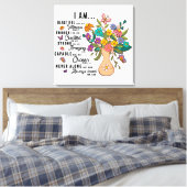 Toile Citation/Discours/libellule inspirationnelle (Insitu(Chambre))