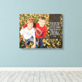 Toile Citation d'obligations de frères et soeurs avec vo (Insitu (Plancher de Bois))