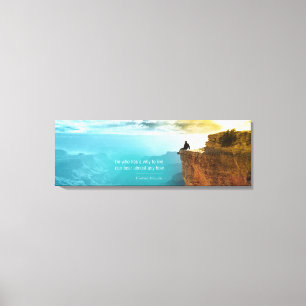 Toile Citation Friedrich Nietzsche Aventure Nature