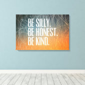 Toile Citation inspirante et motivante (Insitu (Plancher de Bois))