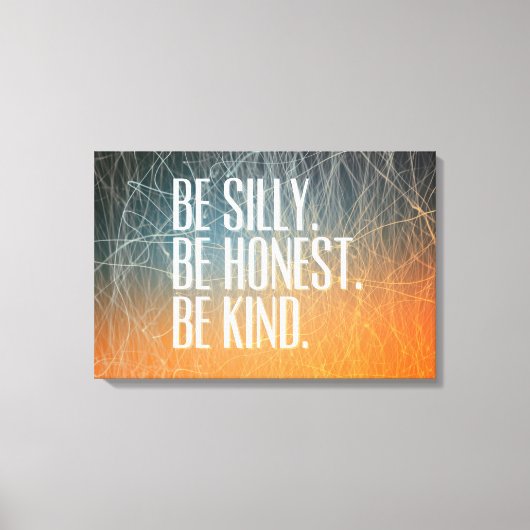 Toile Citation inspirante et motivante (Recto)