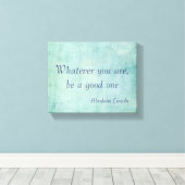 Toile Citation Inspirationnelle Abraham Lincoln (Insitu (Plancher de Bois))