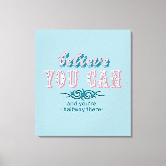 Toile Citation Motivante (Recto)