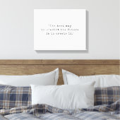 Toile Citation Motivationnelle Minimaliste (Insitu(Chambre))