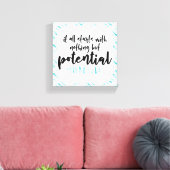 Toile Citation potentielle (Insitu(Salon))