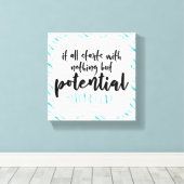 Toile Citation potentielle (Insitu (Plancher de Bois))