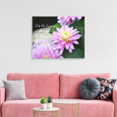 Toile Citation Rumi Dahlia Canvas (Insitu(Salon))