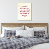 Toile Citation Rumi Inspirationnelle (Insitu(Chambre))