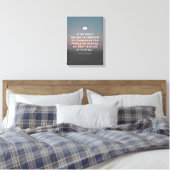 Toile Citation sur la liberté d'expression de Noam Choms (Insitu(Chambre))
