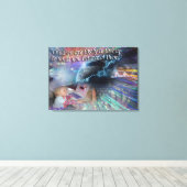 Toile Citations concernant nos enfants (Insitu (Plancher de Bois))