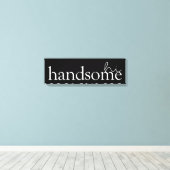 Toile Citations d'amour V (Insitu (Plancher de Bois))